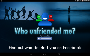 Who unfriended me, una sorta di predecessore di Who deleted me per scoprire chi ci ha tolto l'amicizia da Facebook