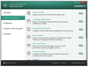 kaspersky impostazoni - centro protezione kaspersky impostazoni - centro protezione