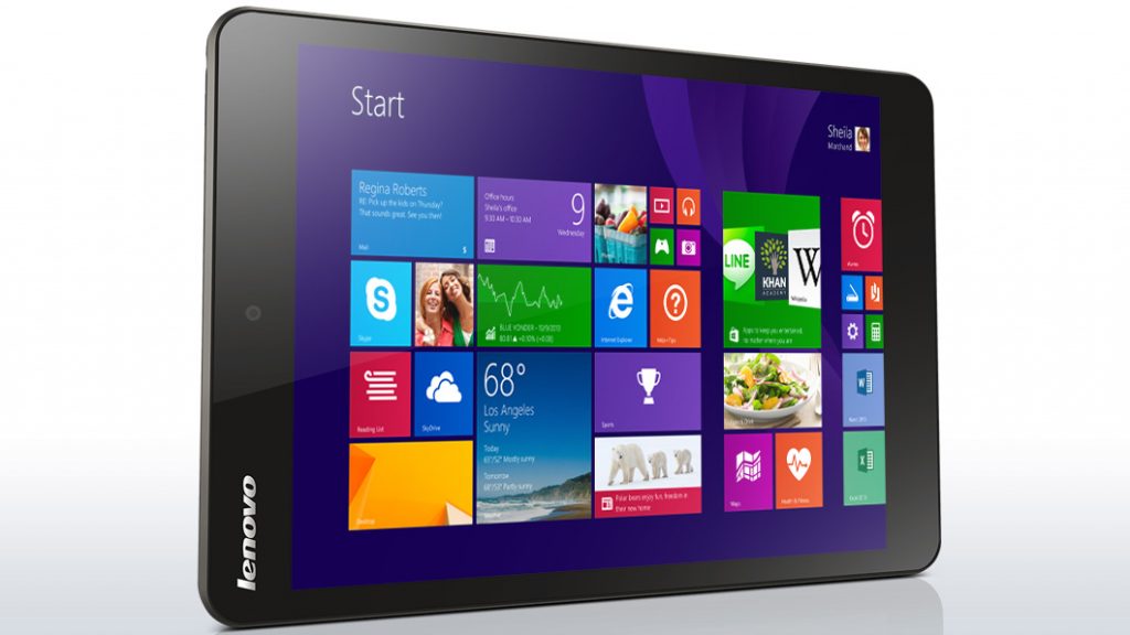 Lenovo Miix 3, panoramica display Lenovo Miix 3 recensione: lo schermo non è HD, in controtendenza con alcuni prodotti della concorrenza