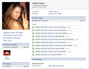 Profilo con nome fuori dal comune Il primo sospetto per riconoscere un account fake di Facebook: un nome fuori dal comune