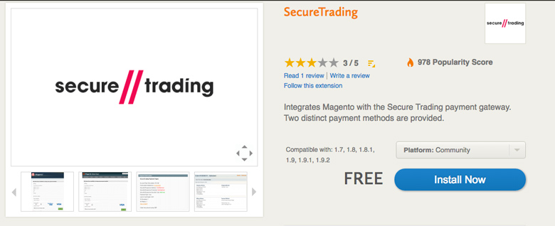 migliori plugin di sicurezza per Magento estensione Secure Trading migliori plugin di sicurezza per Magento SecureTrading