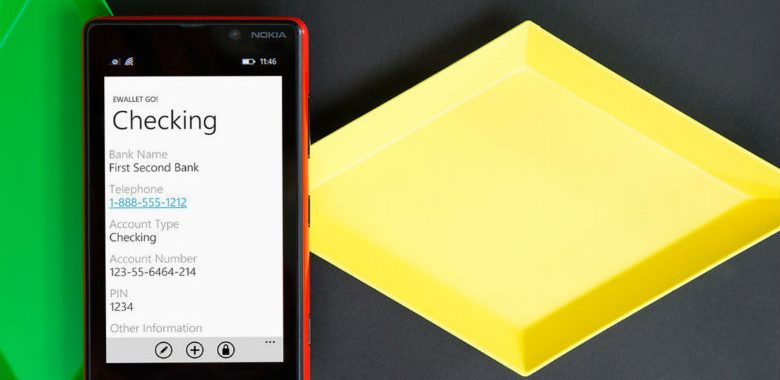 proteggere e organizzare i dati sensibili con le applicazioni di sicurezza per Windows Phone applicazioni di sicurezza per Windows Phone eWallet GO!