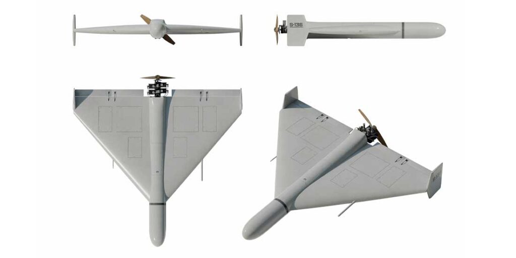 Shahed 136 scheda tecnica