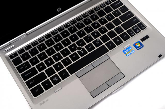 La tastiera a tasti distanziati e confortevoli dell'HP EliteBook La tastiera a tasti distanziati e confortevoli dell'HP EliteBook