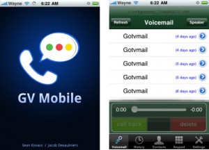 L'app Google Voice in azione su Iphone L'app Google Voice in azione su Iphone