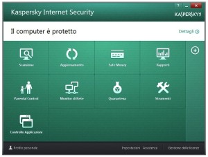 kaspersky tab principali