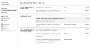 Impostazioni visibilità foto su Facebook