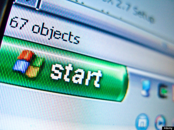 Microsoft Windows XP Start button