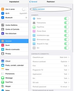 Restrizioni Apple