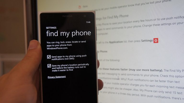 Come usare il servizio “Trova il mio telefono” su Windows Phone Come usare il servizio “Trova il mio telefono” su Windows Phone