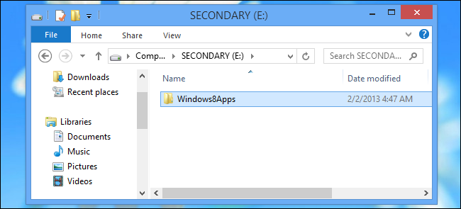 Installare app Windows su scheda SD - Passo 5: creare una nuova cartella destinata a ospitare le nuove applicazioni