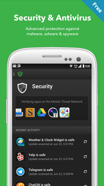 Le migliori applicazioni per accelerare lo smartphone: Lookout Security & Antivirus