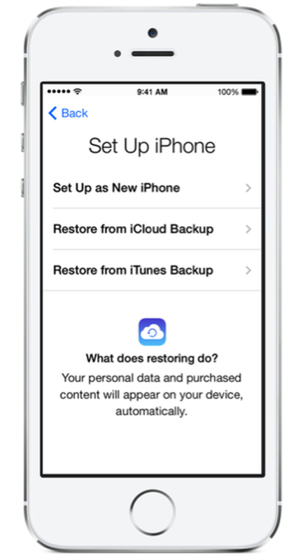 Come trasferire i contatti da un iPhone all'altro: ripristinare il backup da iTunes