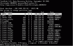 TestDisk, uno strumento completo per recuperare i dati da un PC rotto