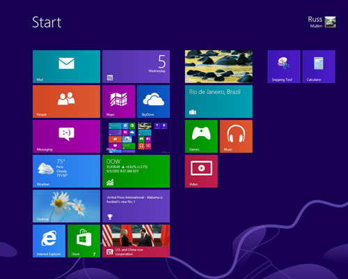 Personalizzare la schermata Start di Windows 8: avvicina le tiles correlate