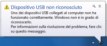 Dispositivo USB non riconosciuto: ecco cosa fare quando l'USB non funziona