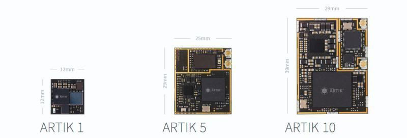 Samsung Artik: tre diversi chip per gestire milioni di dispositivi.
