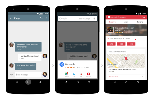 Android M. Tutti i segreti del nuovo sistema operativo Google. Now on tap schermate