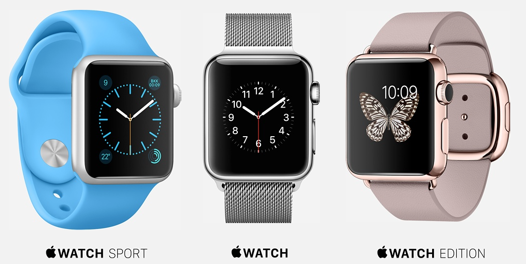 Apple Watch. Al via le vendite, ecco come scegliere. A confronto i tre modelli