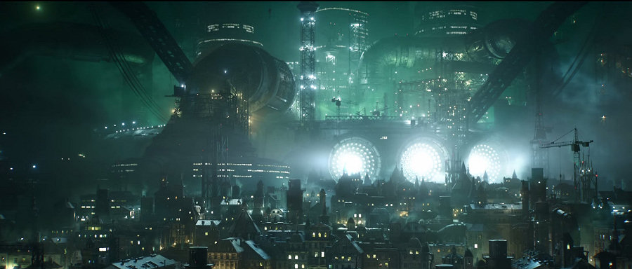 Final Fantasy VII Remake: ecco le prime immagini della futuristica Midgar.