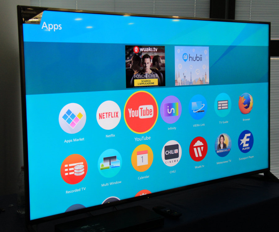 Panasonic Viera, completamente riprogettata l'interfaccia grafica, basata su Firefox OS.