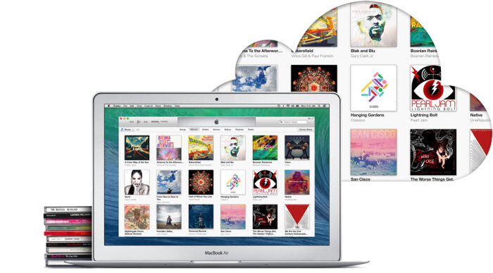 iTunes Match permette di caricare la propria musica su iCloud e ascoltarla in streaming.