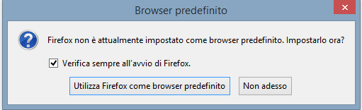 Come cambiare browser in Windows 10. Dopo aver installato Windows 19, se si apre un browser diverso da Microsoft Edge comparirà questo messaggio (in questo caso, il browser aperto è Firefox)