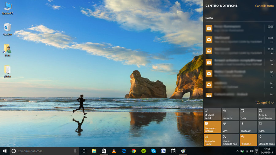 Windows 10, il Centro Notifiche raccoglie tutte le informazioni più importanti della nostra vita multimediale.