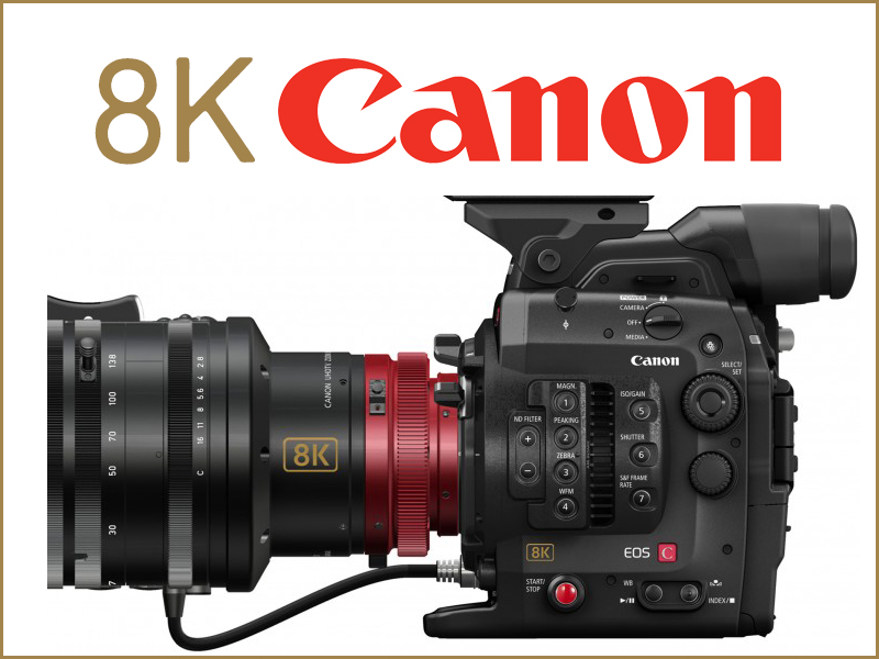 Canon. Le Videocamere in 8K permetteranno di realizzare video, film e documentari con livelli di dettaglio mai visti prima.