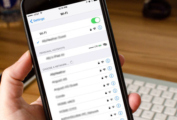 scoprire password wifi con iphone 6s