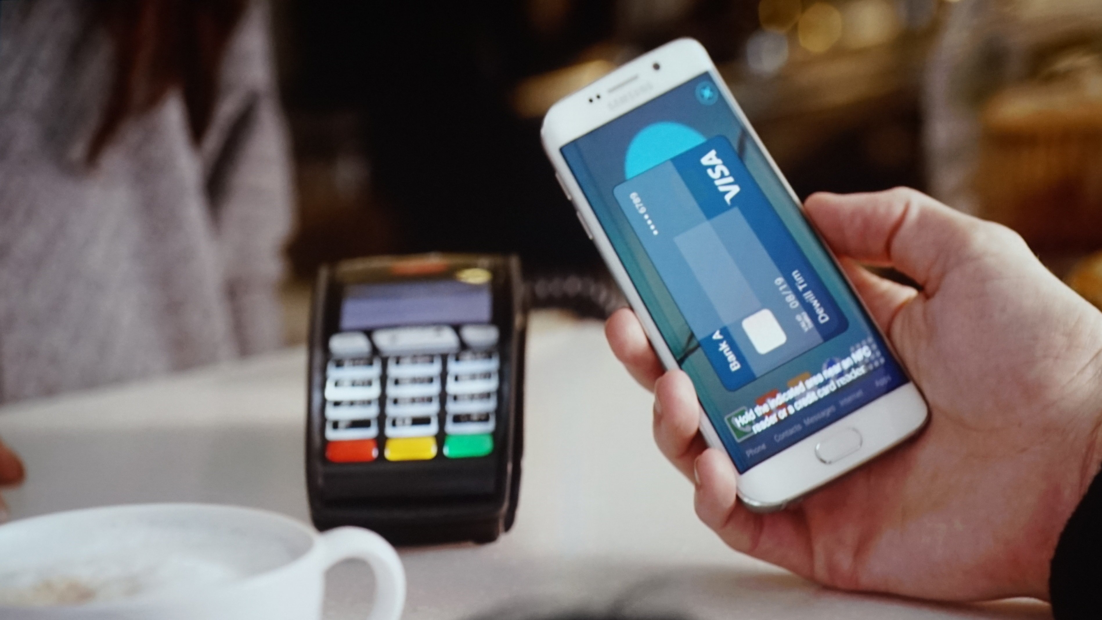 La Samsung Pay utilizza sia la tecnologia NFC sia quella MST