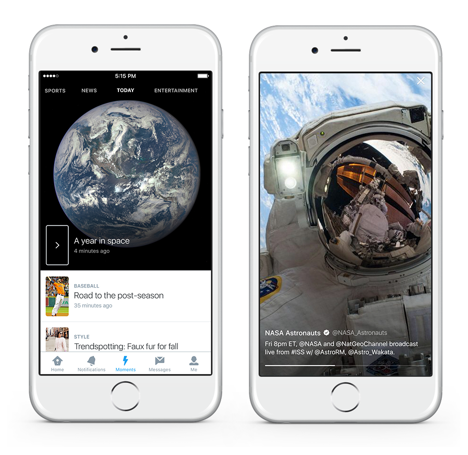 Twitter Moments: come cambierà l'esperienza d'uso degli utenti del social dedicato al Microblogging.