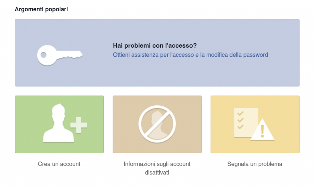 Come recuperare un profilo Facebook rubato? Potete usare il centro apposito per la segnalazione allo staff del social network