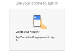 Google: login via notifica prevede l'associazione di uno smartphone o un tablet per completare l'accesso in sicurezza