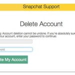 cancellare profilo Snapchat – cancellare account