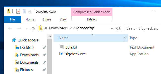 Sigcheck è un ottimo strumento di Microsoft per trovare falsi certificati sul PC