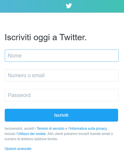 Privacy Twitter: per proteggere la propria identità è possibile iscriversi con uno pseudonimo