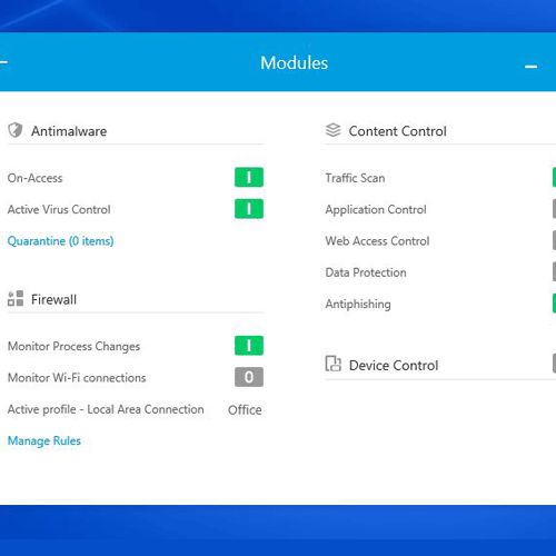 bitdefender gravityzone business modulo content control