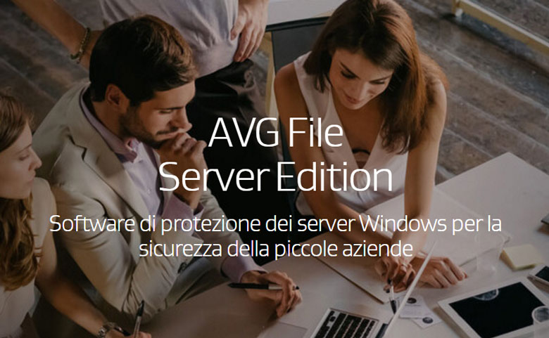 software per la sicurezza dei server avg file server edition