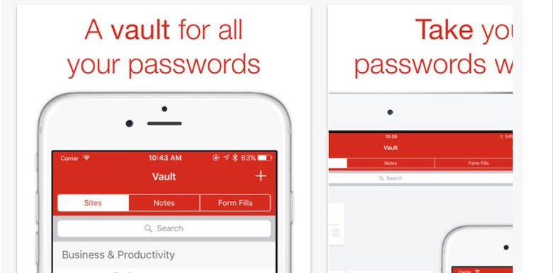 gestire le password con applicazioni di sicurezza per iPhone