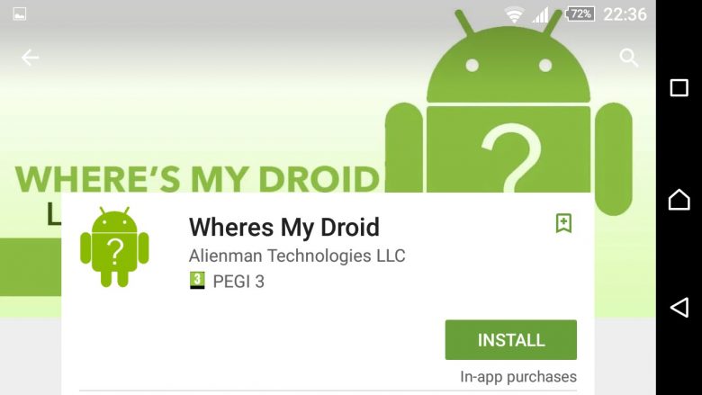 Alienman Technologies presenta Wheres My Droid, app una per ritrovare uno smartphone Android