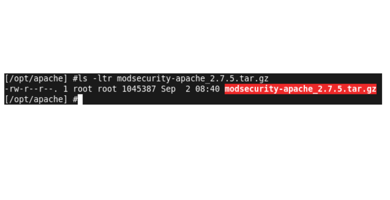 sicurezza web server apache e mod security