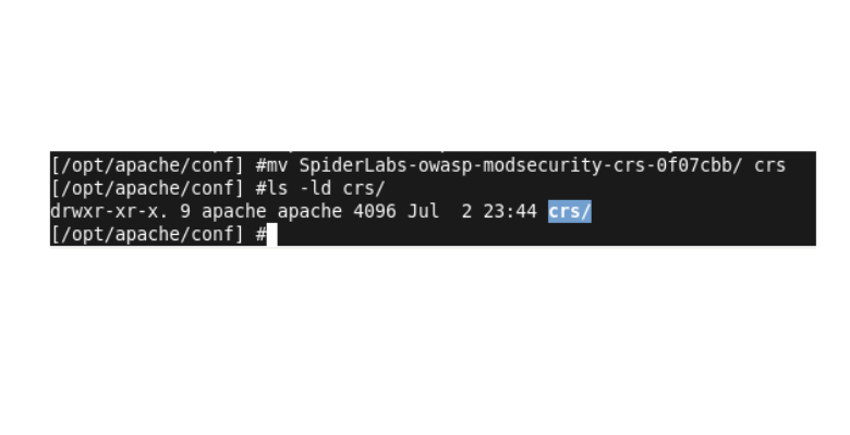 rinominare cartelle e sicurezza web server apache