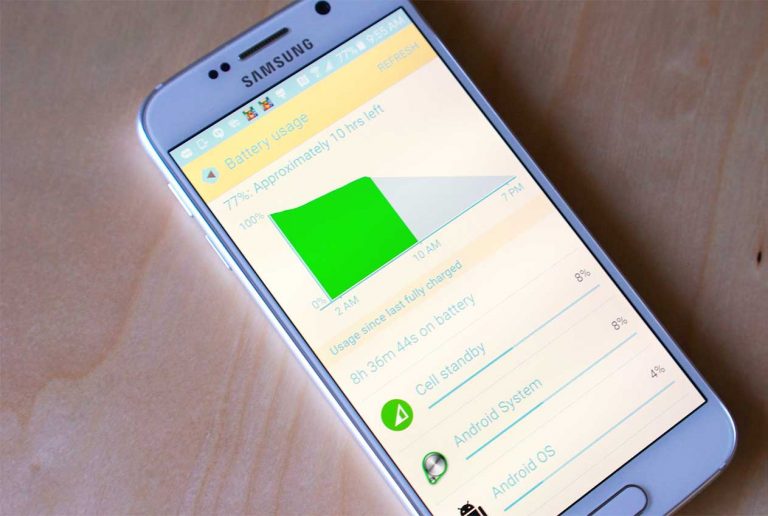 Come far durare di più la batteria Samsung Galaxy S6