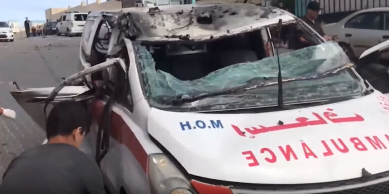 Israele accusa Hamas: usa le ambulanze per i suoi combattenti