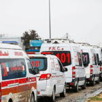 evacuazione ospedale gaza